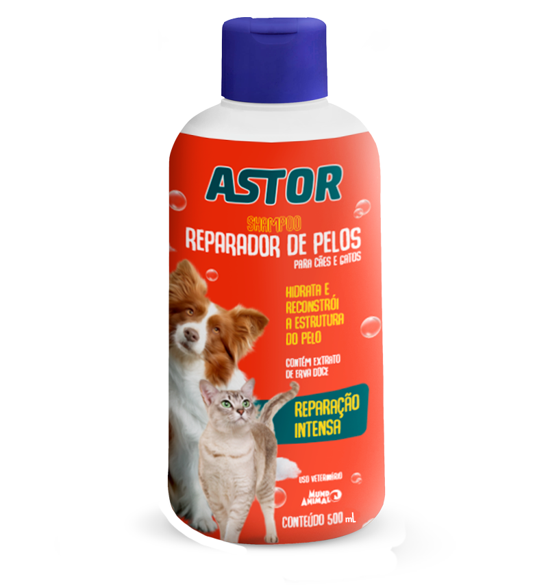 ASTOR REPARADOR DE PELOS (EXTRATO DE ERVA DOCE, QUERATINA E SILICONE)