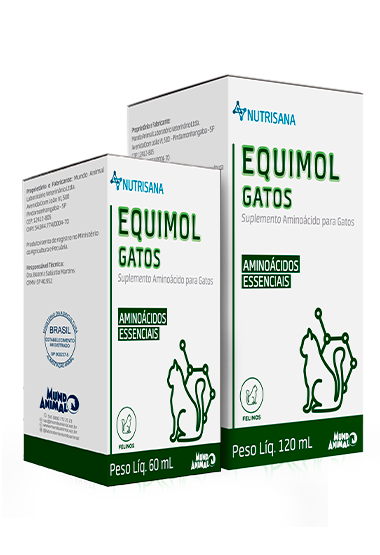 EQUIMOL GATOS (COMPLEXO DE AMINOÁCIDOS E TAURINA)
