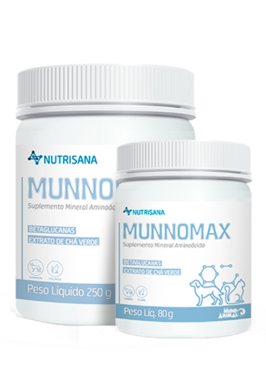 Munnomax (Spirulina, L-Glutamina, Betaglucana, MOS)